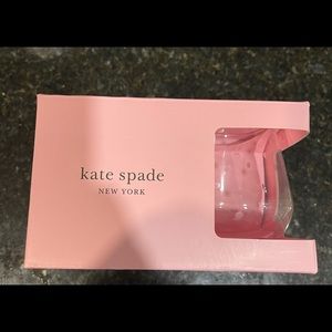 NIB Kate Spade Lenox Stemless Wine Glass Set of 4